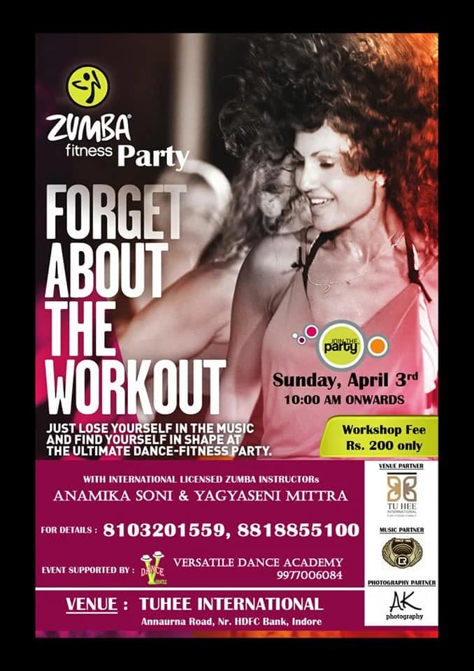  Zumba Party Fitness Event 