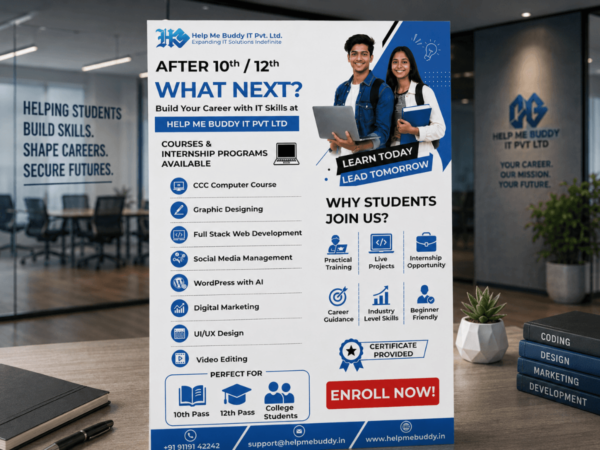 After 10th / 12th Career Guidance Flyer