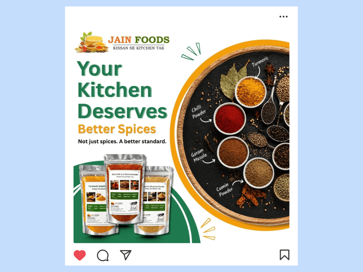 Premium Spice Product Promotion