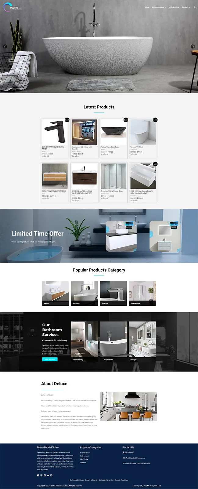 Deluxe Bath Kitchen