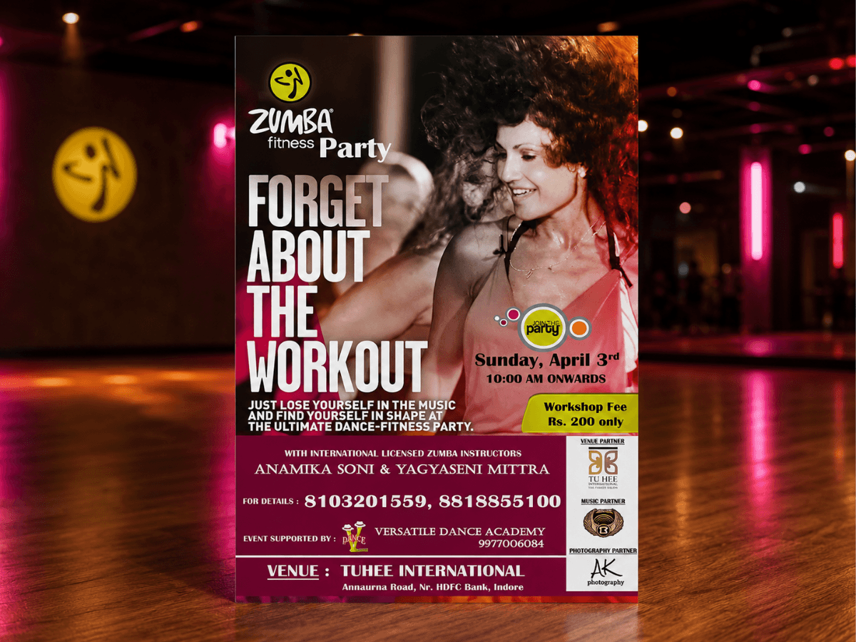 Zumba Party Fitness Event